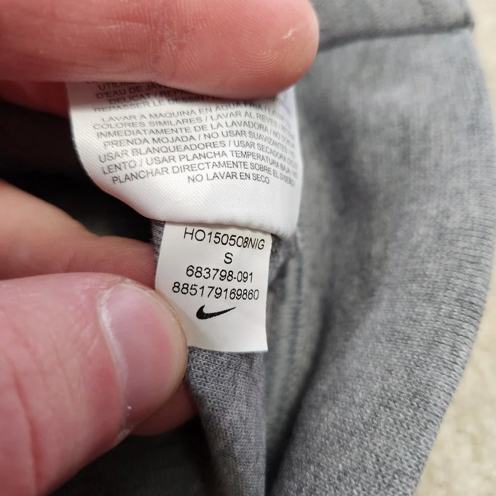 Nike Tech Fleece Hoodie Women Small Gray Ninja Hood Mock‎ Athleisure Pullover